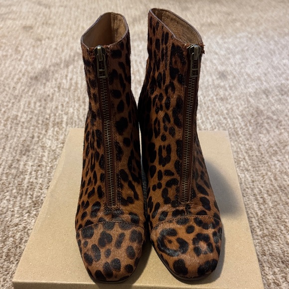 Madewell Shoes - Madewell Leopard Print Ankle Booties
